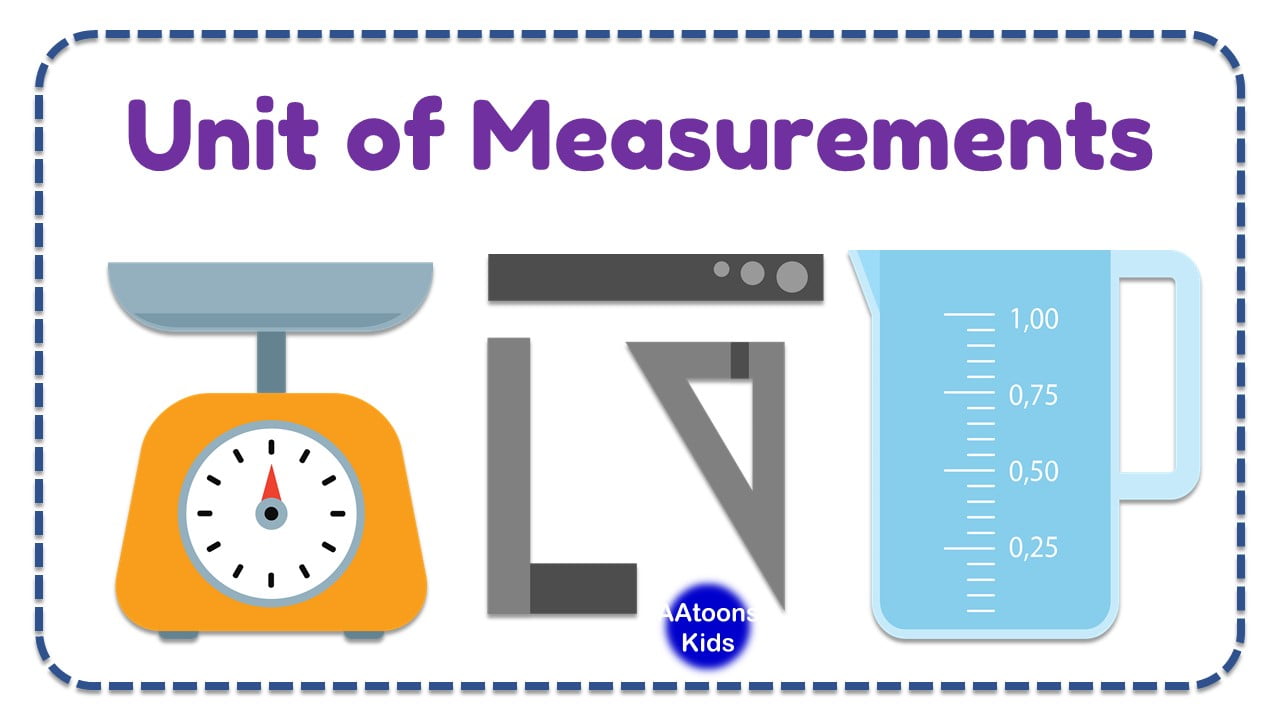 units of measurement chart for kids